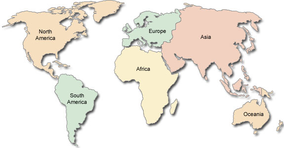 Map Of Europe To America